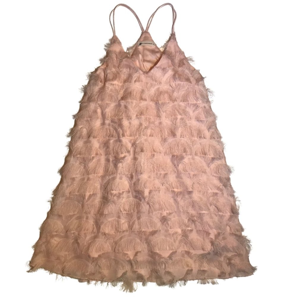 LAST CHANCE - IMPECCABLE PIG | Swing Mini Dress with Fringe